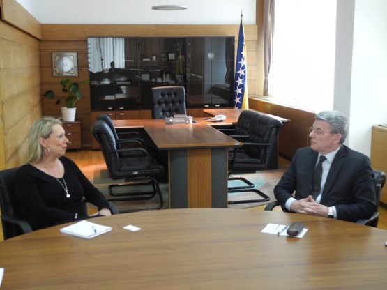 Predsjedavajući Predstavničkog doma Šefik Džaferović razgovarao s direktoricom Fondacije Konrad Adenauer